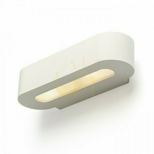Jelölje be Cowley gipsz fali lámpa 230 V LED G9 2x5 W