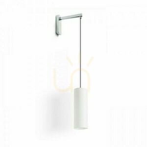 Fali lámpa Hudson Fehér króm 230 V Led E27 11 W. small 0