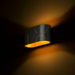 Fali lámpa Mario Black Matte / Gold 230 V Led G9 5 W. small 1