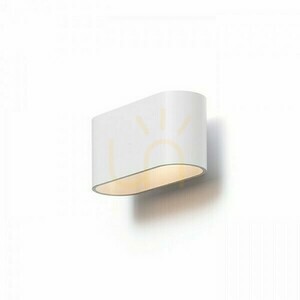 Fali lámpa Mario matt fehér 230 V Led G9 5 W. small 0