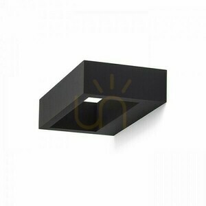 Neman fali lámpa Fekete 230 V Led 10 W 3000 K small 1