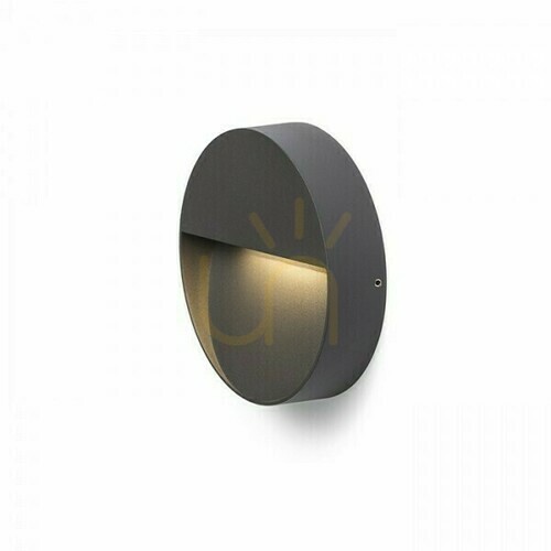 Jelölje be Fali lámpa Aqila R fali lámpa Anthracite 230 V Led 6 W Ip54 3000 K