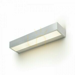 Rendl PRIO LED 62 R12092 LED fali lámpa, szálcsiszolt alumínium, 62 cm, 3000 K small 0