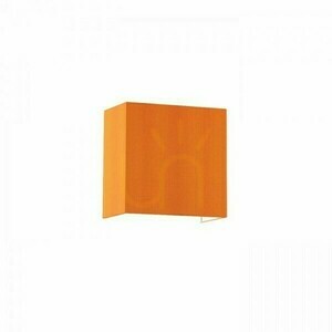 Fali lámpa Lope W 25/14 fali lámpa Chintz narancs/fehér Pcv 230 V Led E27 15 small 0