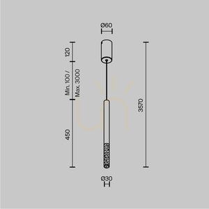 PRO SHADE függesztéklámpa MOD157PL-L6W4K1 Maytoni small 9