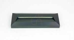 Kültéri fali lámpa SU-MA MUR PC 2502C DG sötét hamu 3W LED 1 Kültéri fali lámpa SU-MA MUR PC 2502C DG sötét hamu 3W LED small 1