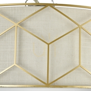 Maytoni MESSINA H223-PL-05-G mennyezeti lámpa, arany, lenbúra Ø 57 cm, 5 × E27 max. 60 W, 5 év garancia small 3