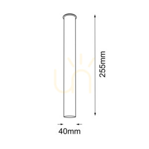 Mennyezeti lámpa Antigo Akadi fekete/polírozott sárgaréz MR11 LED 255 mm 8875 small 1