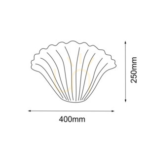 Fali lámpa Antigo Bacelo E27 polírozott sárgaréz arany búrával 25 cm 8160 small 1