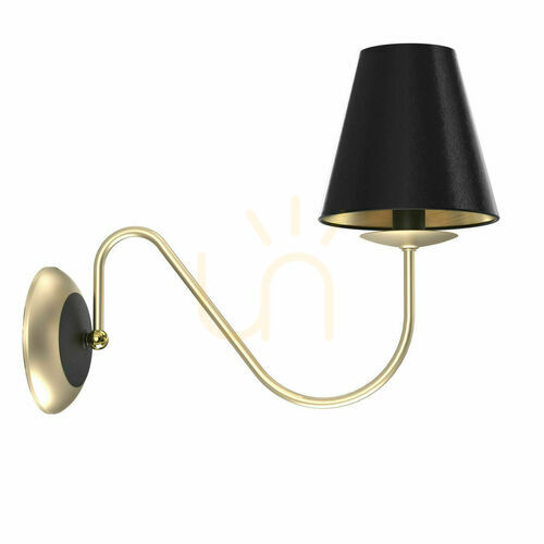 Jelölje be Fali lámpa Antigo Deria K 4011 fekete platina E14 43,1 cm
