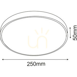 Plafon Antigo Ika 25 LED 3000K fehér-fekete 1060 small 1