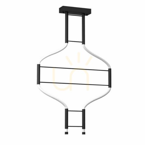 Jelölje be Függőlámpa Antigo Alha S 2 LED fekete 570 mm 9053