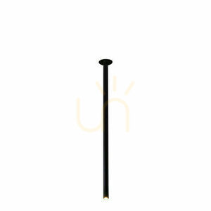 Süllyesztett lámpatest Antigo Alha T fekete acél 100 cm G9 9093 small 0