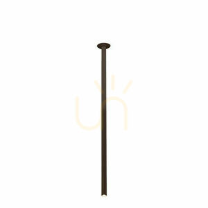 Süllyesztett lámpatest Antigo Alha T csokoládé matt acél 110 cm G9 9435 small 0