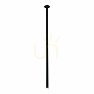 Süllyesztett lámpatest Antigo Alha T fekete acél 130 cm G9 LED 9123 small 0