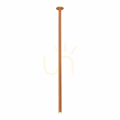 Jelölje be Süllyesztett lámpa Antigo Alha T lakkozott réz 130 cm G9 acél 9443