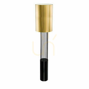 Állólámpa Antigo IHI fekete sárgaréz acél E27 189 cm 9474 small 0