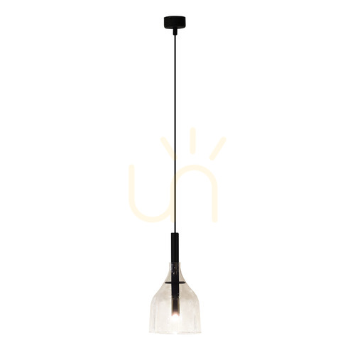 Jelölje be Függőlámpa Antigo Botor 1 fekete átlátszó üveg G9 15 cm 5095