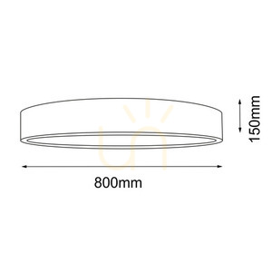 Mennyezeti lámpa Antigo Bungo 80 fekete 9xE27 LED 1157 small 1