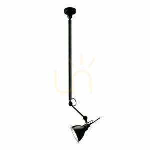 Függőlámpa Antigo Daisen fekete E27 153 cm alumínium acél 5625 small 0