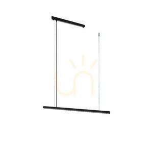 Függőlámpa Antigo Hanawa fekete LED 90 cm 8652 small 0