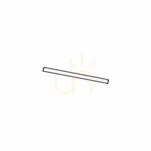 Süllyesztett LED lámpatest Antigo Hiate Line fekete 90 cm 3000K 1824 small 0