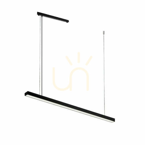 Jelölje be Függőlámpa Antigo Hiate Line LED fekete 120 cm 3000K 1848