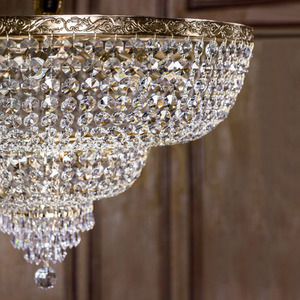 PALACE kristály mennyezeti csillár DIA890-CL-18-G arany, 18 × E27, Ø100 cm – Maytoni small 1