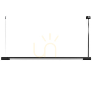 Függőlámpa Antigo Ibara fekete LED T5 acél plexi 130 cm 5054 small 0