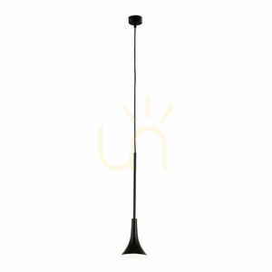 Függőlámpa Antigo Kanzaki fekete LED 10 cm 8531 small 0