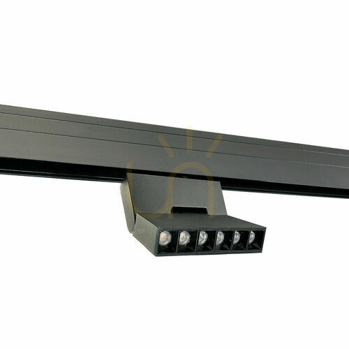 Jelölje be Spotlámpa Antigo Komatsu Dot Move fekete mágneses sínre LED 112 mm 6595