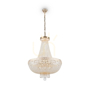 Maytoni BELLA DIA750-TT50-WG csillár arany 8 × E14 60 W Ø50 cm magasság 85–174 cm small 5