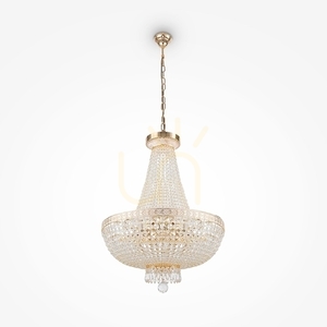 Maytoni BELLA DIA750-TT50-WG csillár arany 8 × E14 60 W Ø50 cm magasság 85–174 cm small 0