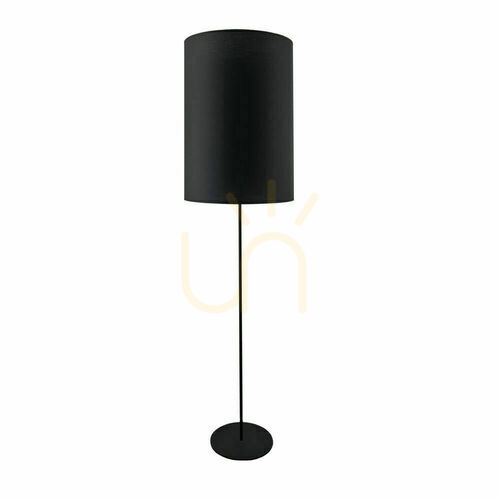 Jelölje be Állólámpa Antigo Lamego fekete keskeny E27 170 cm szövet acél