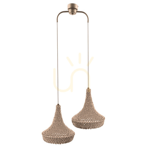 Jelölje be Függőlámpa Antigo Mahaka 2 bézs 50 cm E27 5179