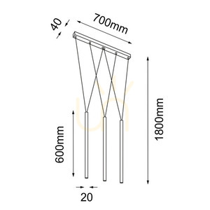 Függőlámpa Antigo Miaki 3 fekete G9 LED 70 cm 7946 1 Függőlámpa Antigo Miaki 3 fekete G9 LED 70 cm 7946 small 1