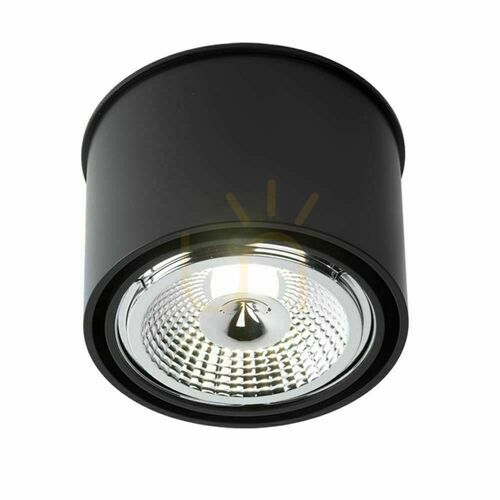 Jelölje be Mennyezeti lámpa Antigo Miki fekete LED ES111 100 mm 1117