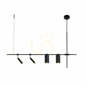Antigo Namasu 7926 fekete függőlámpa 2× GU10 és 2× G9 foglalattal small 0