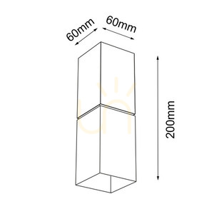 Fali lámpa Antigo Nemuro fehér G9 20 cm 7468 small 1