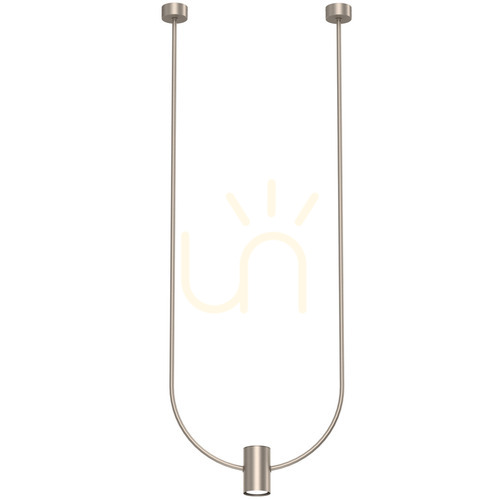 Jelölje be Függőlámpa Antigo No. C platina matt acél GU10 46 cm 5080