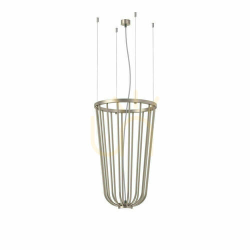Jelölje be Függőlámpa Antigo no. moon I platina matt acél GX53 LED 40 cm 5146