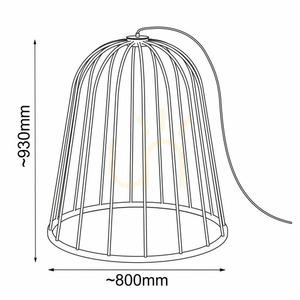 Állólámpa Antigo no. moon O F fekete acél GX53 LED 93 cm 1 Állólámpa Antigo no. moon O F fekete acél GX53 LED 93 cm small 1