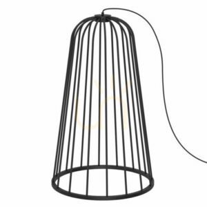 Padlólámpa Antigo no. moon A F fekete acél GX53 LED 100 cm small 0
