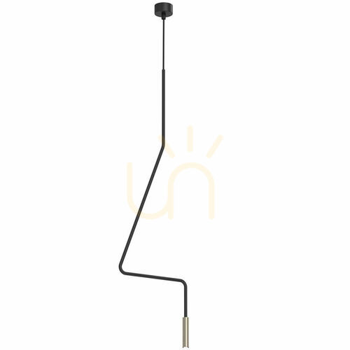 Jelölje be Függőlámpa Antigo no. Vi fekete acél üveg G9 114,4 cm 5139
