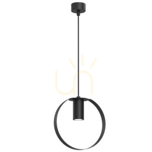 ORTIGA 1 Antigo 5041 függesztéklámpa fekete gyűrű Ø20 cm GU10 small 0