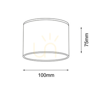 Mennyezeti lámpa Antigo Suwa fekete GX53 LED 10 cm 8052 small 1