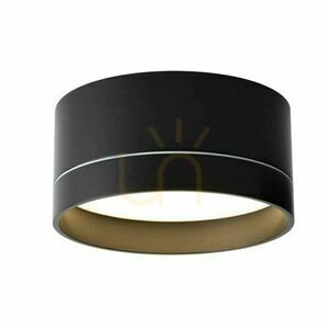 Plafon Antigo Tosa fekete IP44 GX53 LED mennyezeti lámpa 20 cm 8060 small 0