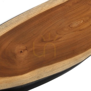 Teak tapas tányér BAZAR BIZAR Bondi Collection természetes fekete XXL 3 Teak tapas tányér BAZAR BIZAR Bondi Collection természetes fekete XXL small 3