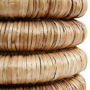 Fonott kosár BAZAR BIZAR vízijácint természetes 65 cm Baskets small 3