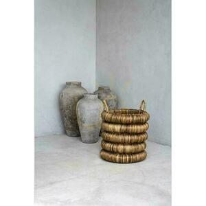 Fonott kosár BAZAR BIZAR vízijácint természetes 65 cm Baskets small 5